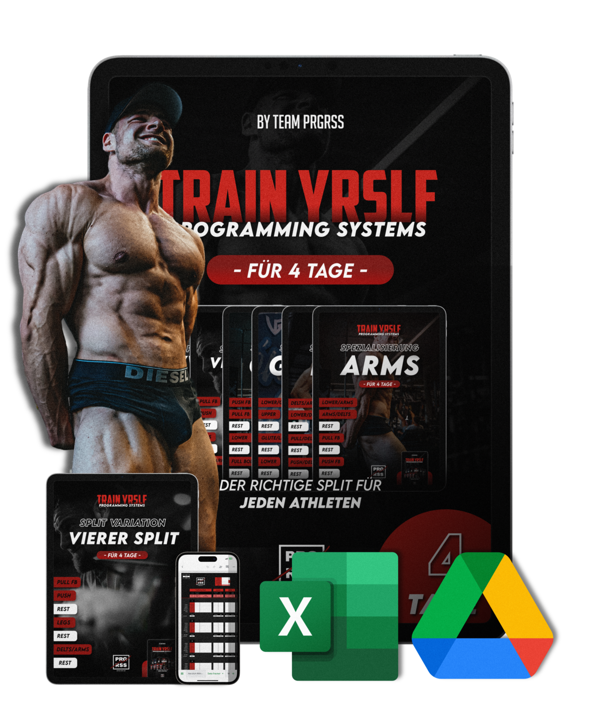 TRAIN YRSLF 4 Days - Trainingssystem