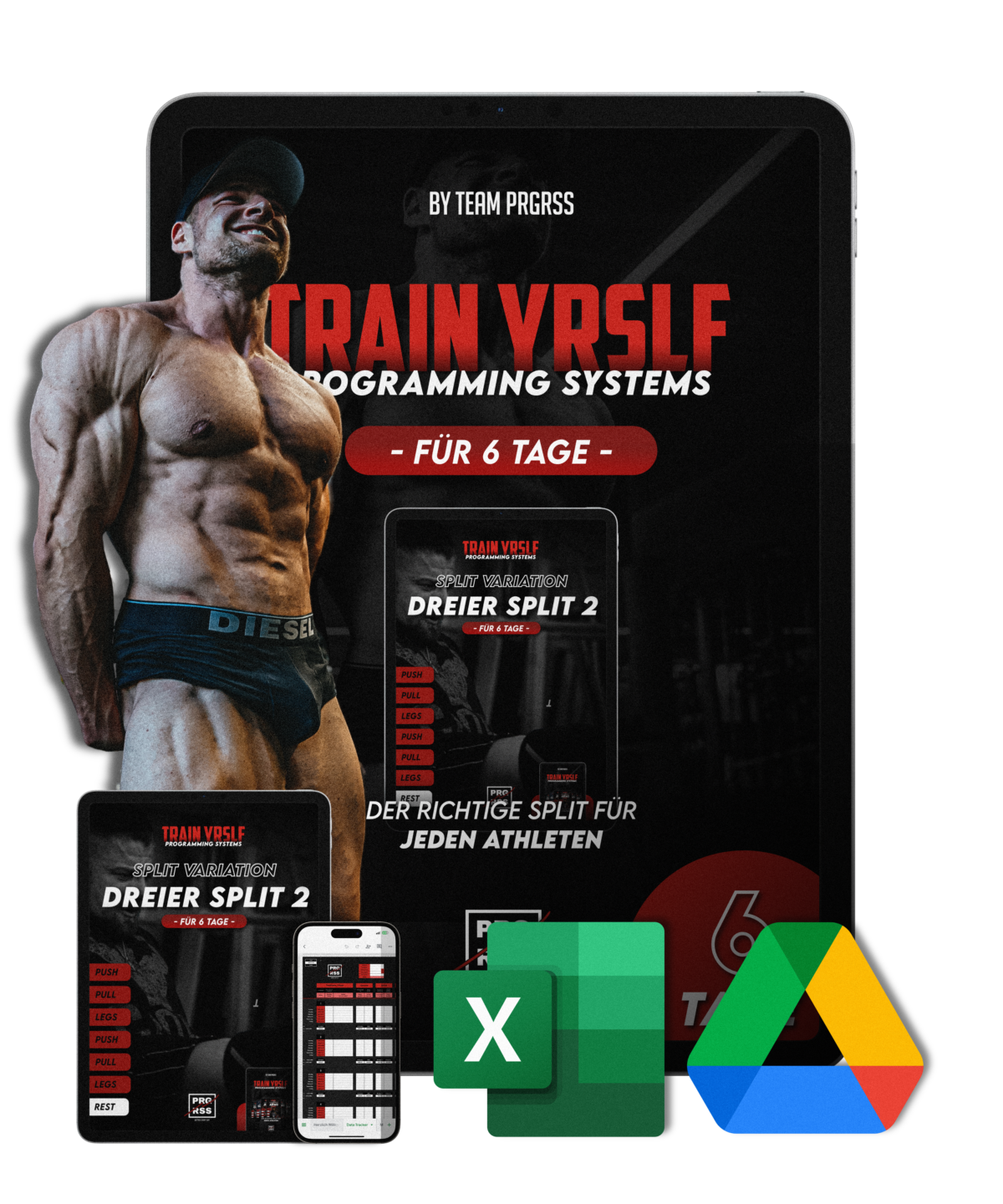 TRAIN YRSLF 6 Days - Trainingssystem