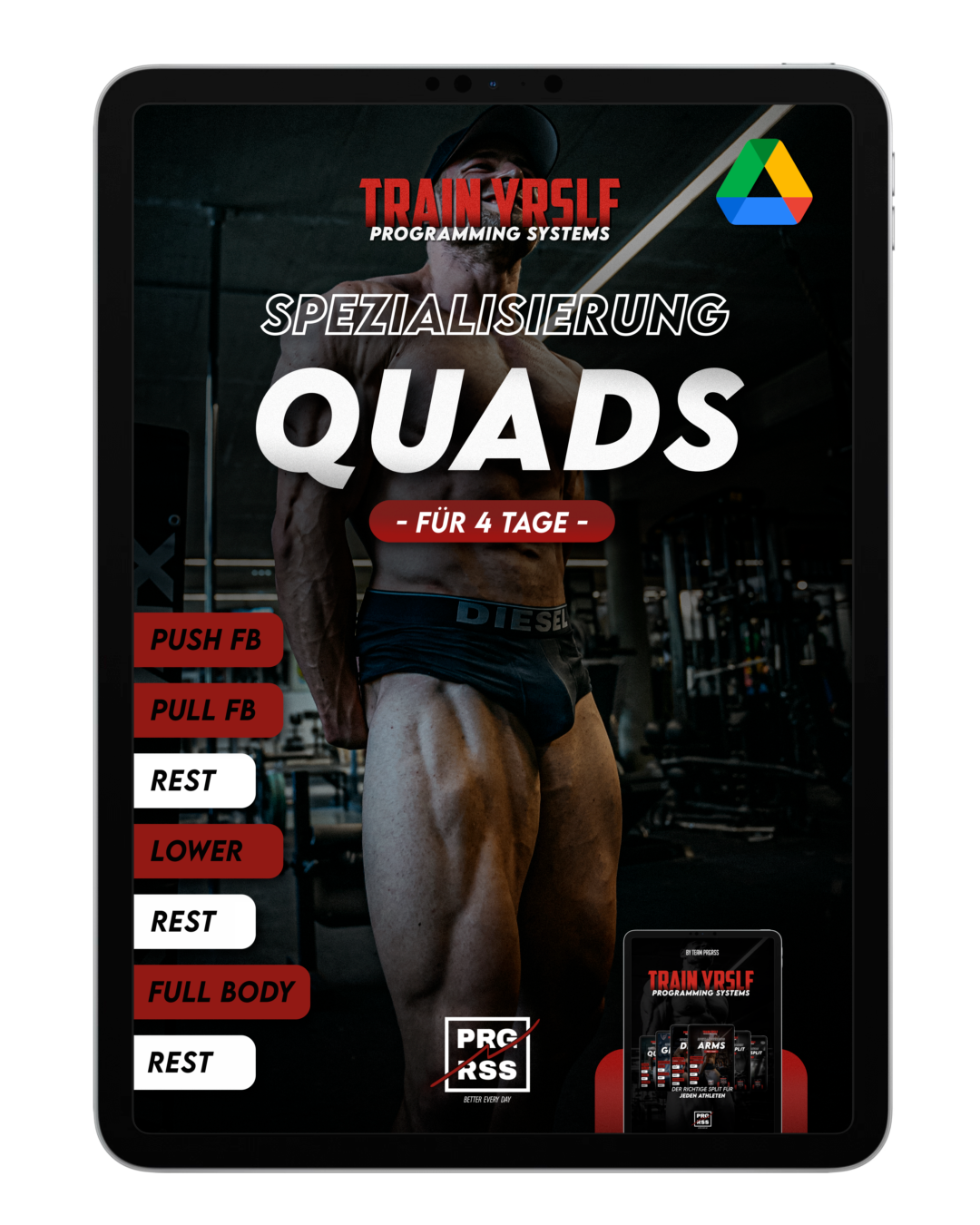 TRAIN YRSLF 4 Days - Trainingssystem