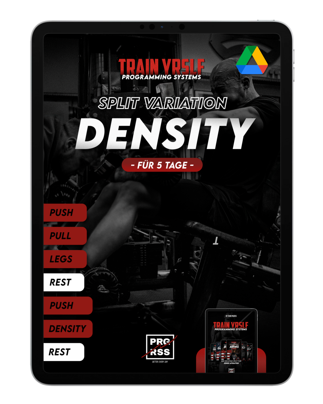 TRAIN YRSLF 5 Days - Trainingssystem