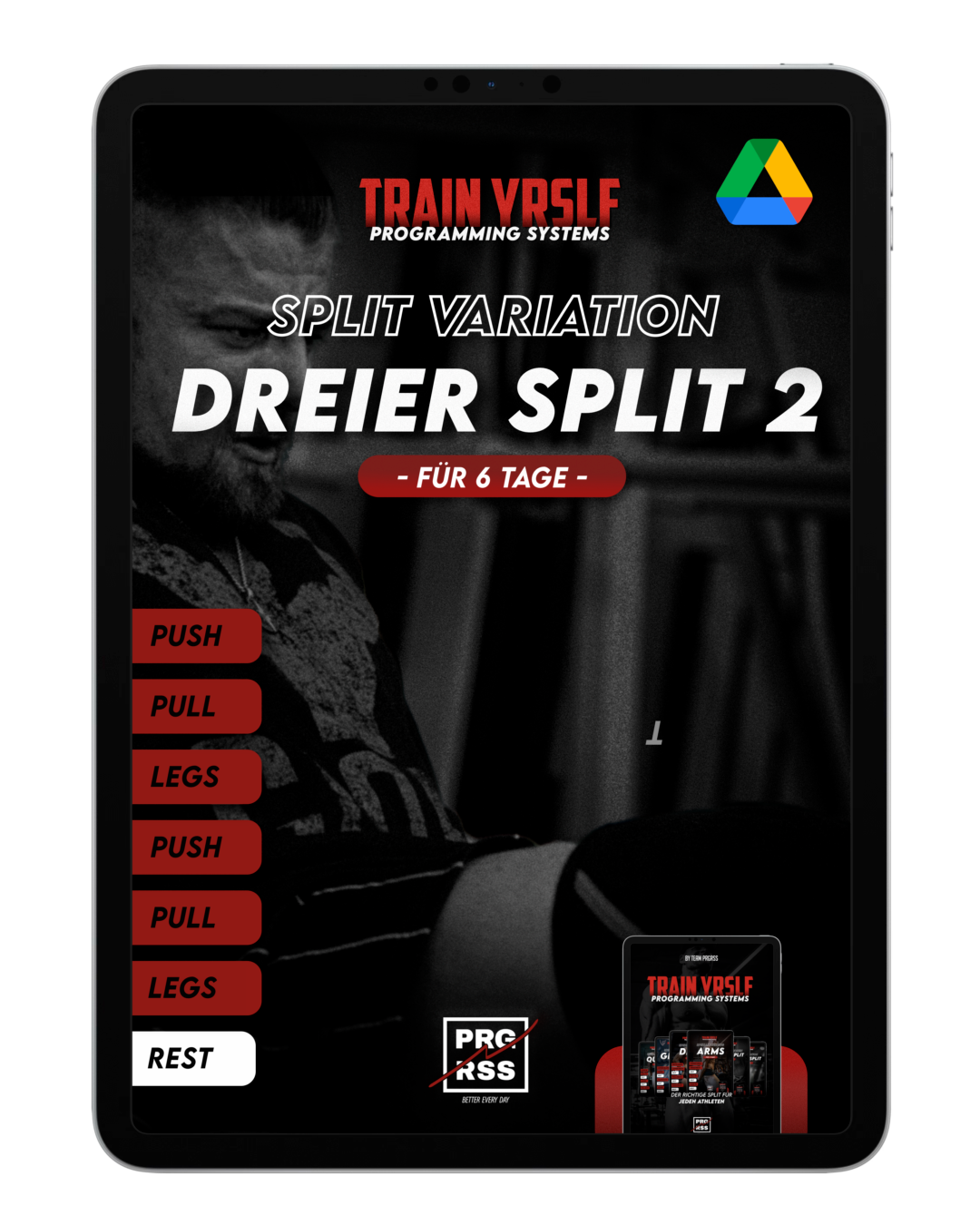 TRAIN YRSLF 6 Days - Trainingssystem
