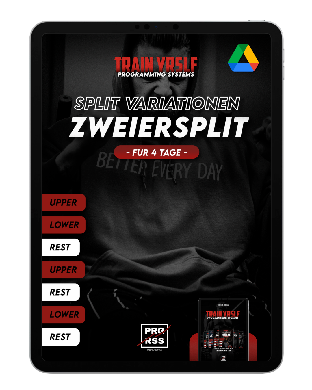 TRAIN YRSLF 4 Days - Trainingssystem
