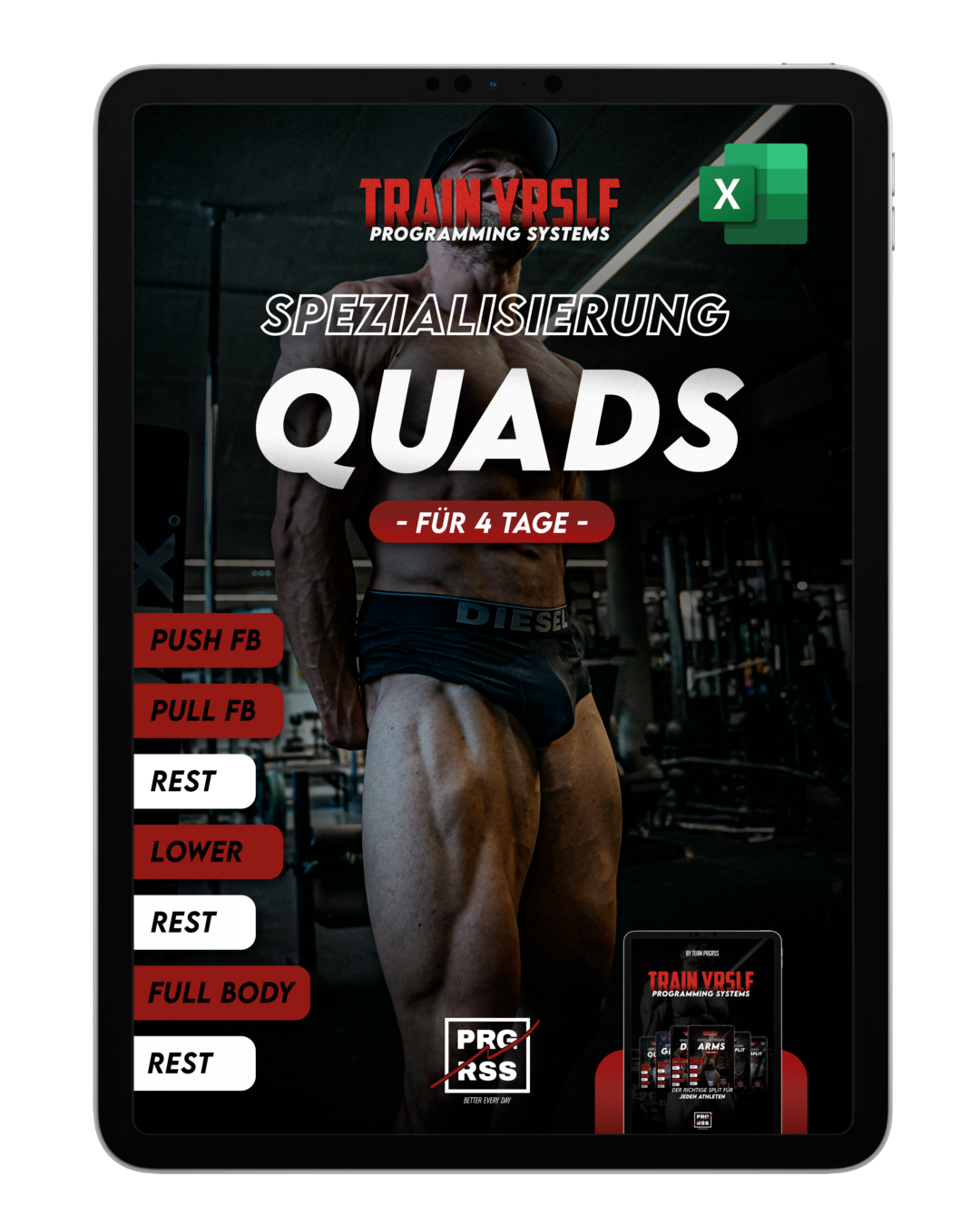 TRAIN YRSLF 4 Days - Trainingssystem