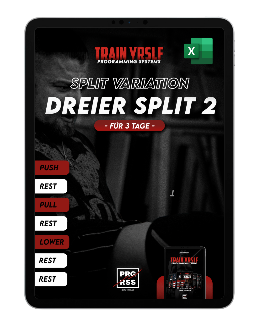 TRAIN YRSLF 3 Days - Trainingssystem