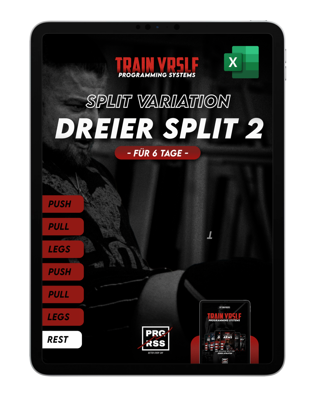 TRAIN YRSLF 6 Days - Trainingssystem