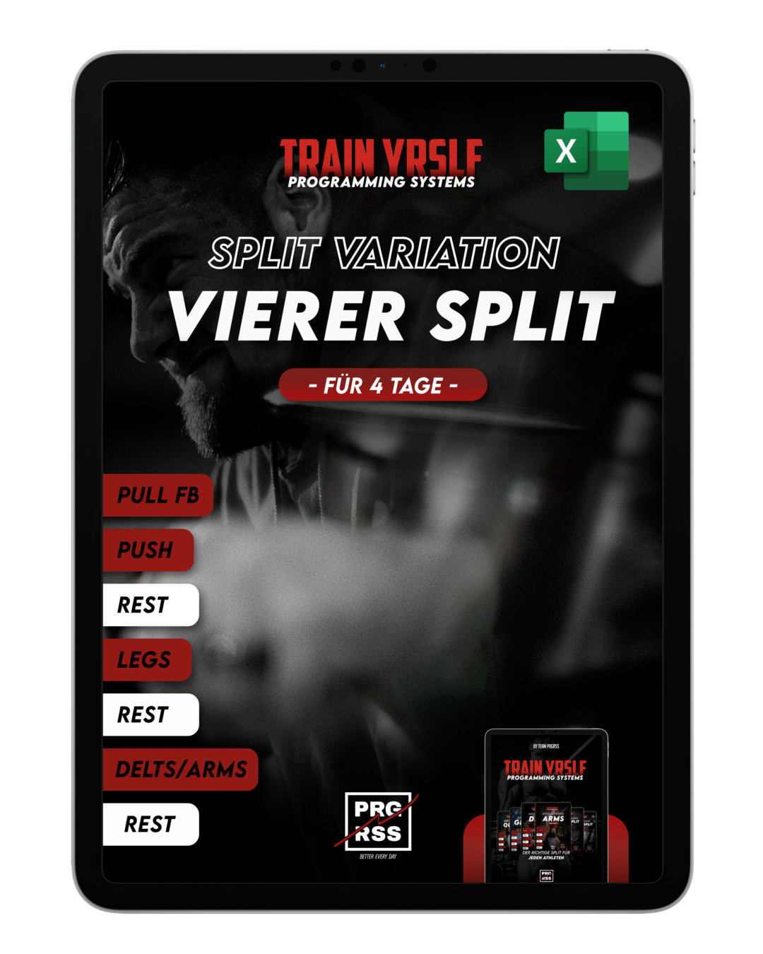 TRAIN YRSLF 4 Days - Trainingssystem