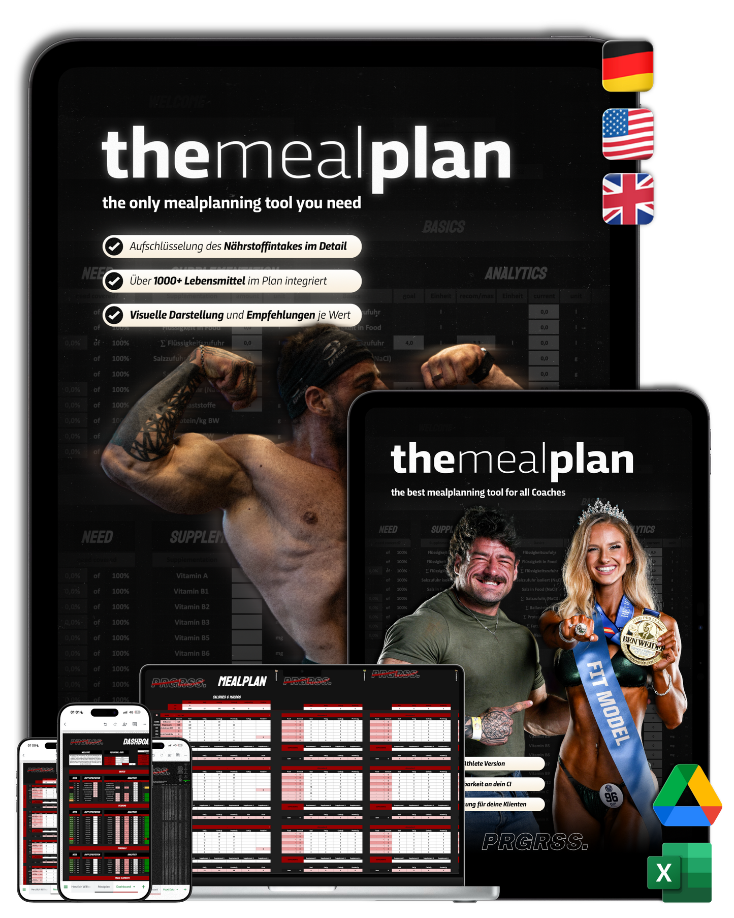 THE MEALPLAN (NEW) - Das Mealplanning Tool für Athleten & Coaches